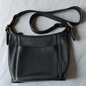 Vintage Coach Slim Duffle Black 9816